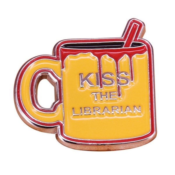Buffy the Vampire Slayer - Kiss the Librarian - Enamel Pin Badge