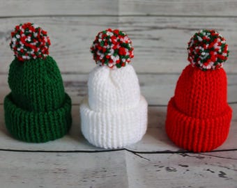 Chocolate Orange Hat Covers Christmas Santa Hat - Stocking fillers - Secret santa - Table Decorations (Hat only)