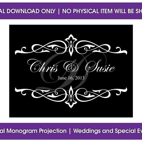 Custom Gobo Logo Design Special Order Etsy