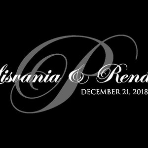 Puede incluir: Un anuncio de boda con los nombres Lisvania & Renán y la fecha 21 de diciembre de 2018.