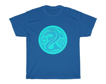 Deep Sashelas T-Shirt (DnD elven god of the ocean)