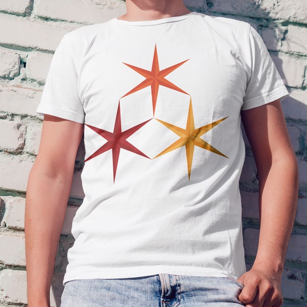 shirt Lliira | Déesse de la joie | Chemise de barde | Trois étoiles | Chemise Dnd | Vêtements Donjons & Dragons | T-shirt porte-bonheur