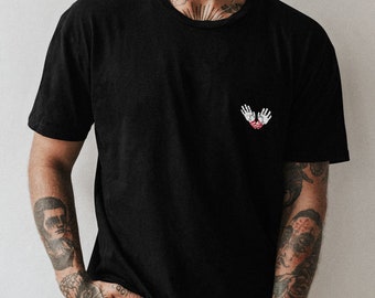 Ilmater T-Shirt | Paladin Hemd | Kleriker Hemd | Gott der Rebellion | Dnd Shirt | Dungeons & Dragons Bekleidung | Gebundene Hände Shirt