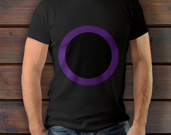 Shar T-Shirt | Goddess of Darkness | Purple Circle with Black Center | Dnd Shirt | Dungeons & Dragons Apparel