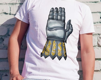 Torm T-Shirt | God of Paladins | Gauntlet Shirt | Iron Glove Tee | Dnd Shirt | Paladin T-shirt | Dungeons & Dragons Apparel