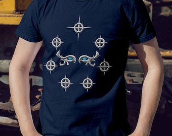 Selune Stars T-Shirt | Goddess of the Moon | Navigation | Travelers | Dnd Shirt | Dungeons & Dragons Apparel | Moon goddess