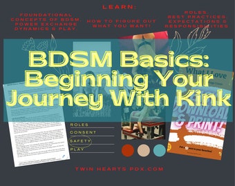 BDSM Basics: Beginning Your Journey With Kink -- Healthy BDSM Dynamics Guide - Kink, BDSM, 101, Master slave dominant submissive help advice