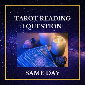 SameDay Tarot Reading 1 Question Email
