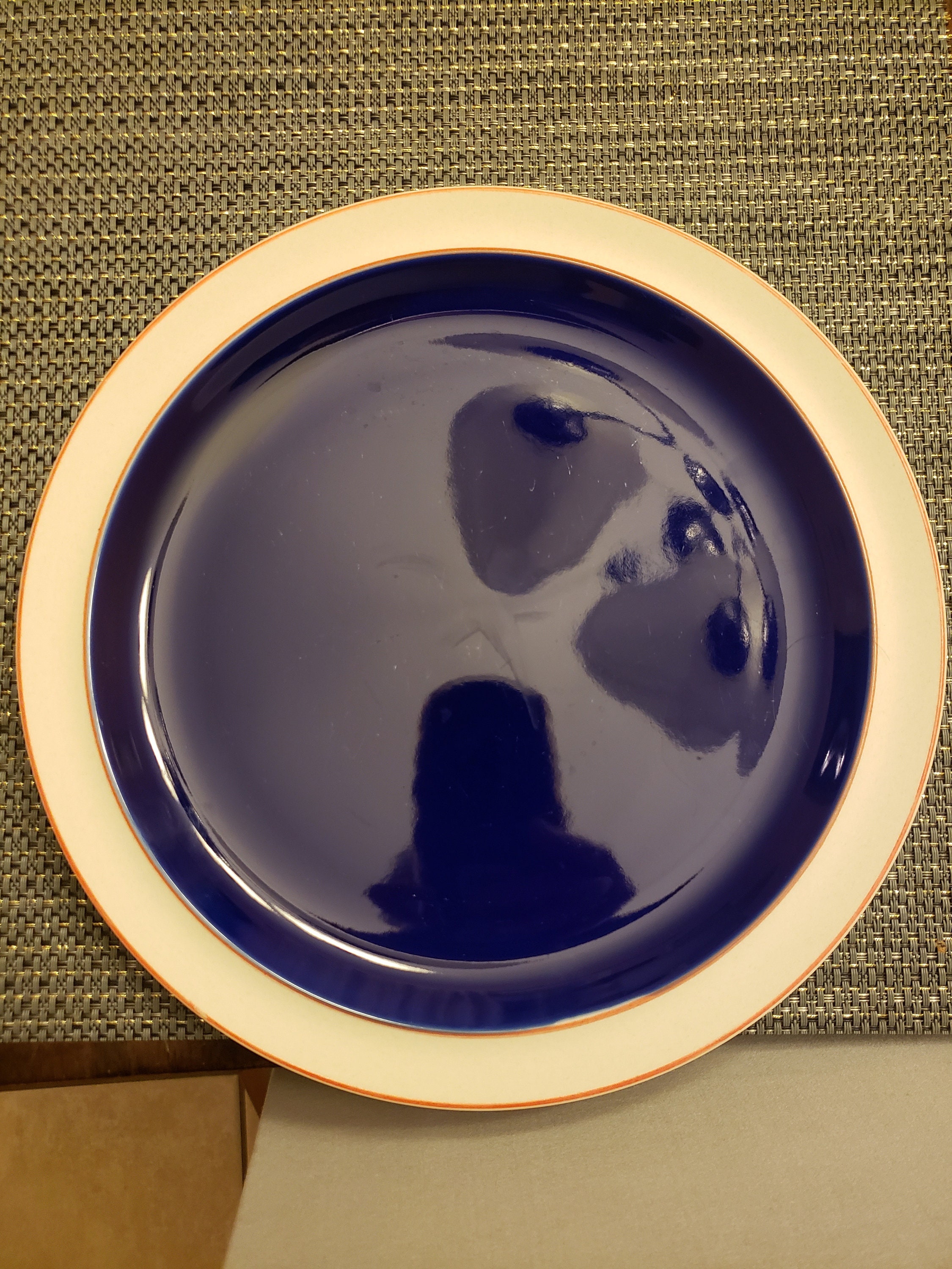 This is a Lovely Set of 6 Contemporary Plates/bowls Are Sturdy, and the