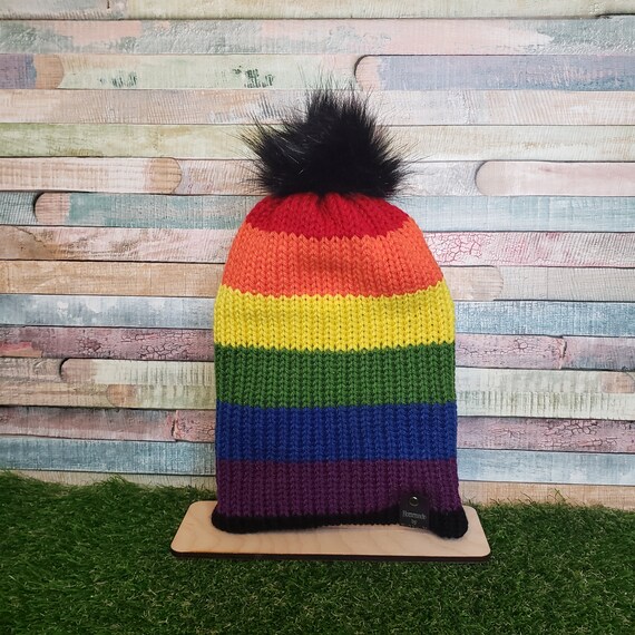PRIDE Beanie, Adult, Tiktok @homemadebykellym, Winter Hat  display picture 1