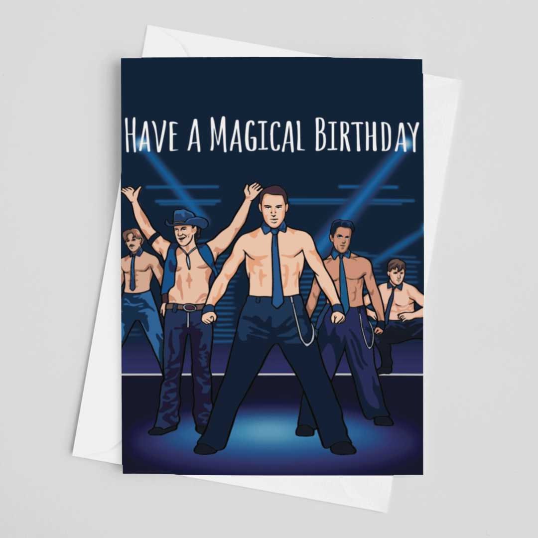 Magic Mike Cap Magic Mike Birthday Card