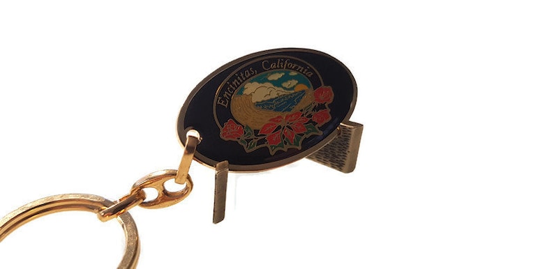 Encinitas California-Royal Pavilion-BRIGHTON-Custom Keyring-Keychain-Personalized Keychain-Key Fob-Keyring Collection-Commemorative Keyring