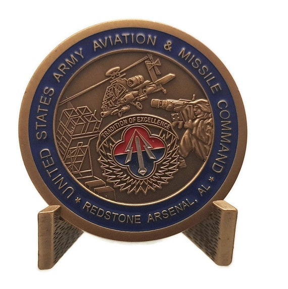 United states army aviation & Missile command. Presented by Etsy
