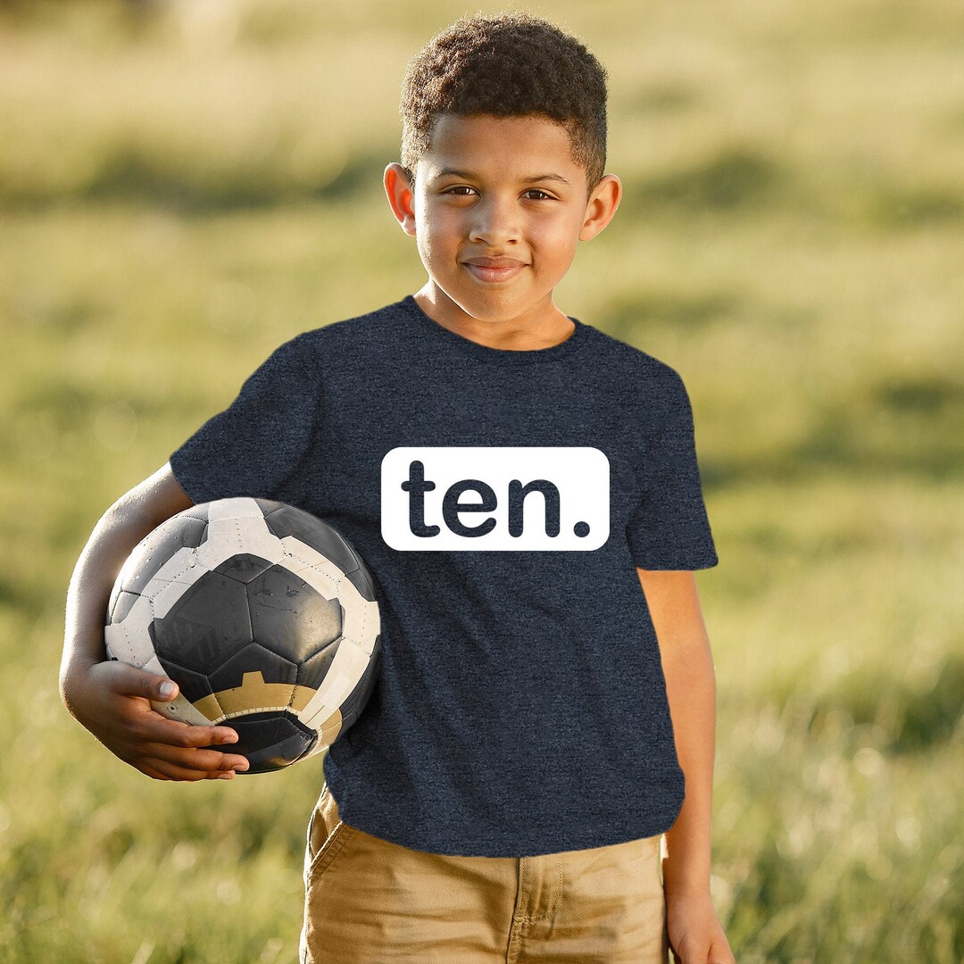 10th Birthday Shirt Boys ,10 Year Old Boys Gifts Ten Yr Tenth Birthday