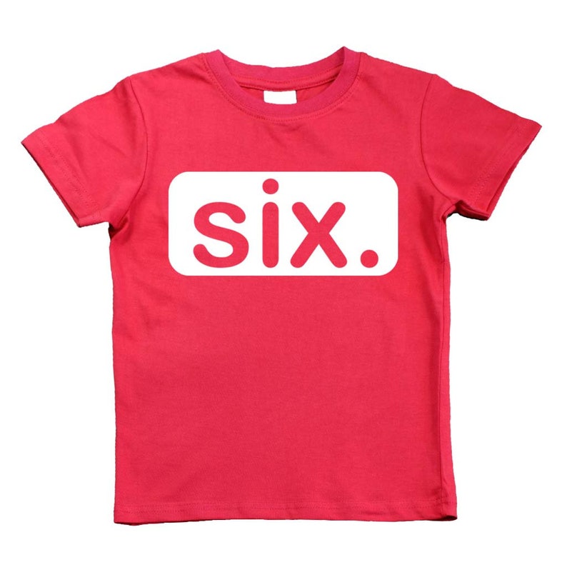 6th Birthday Shirt Boy 6 Year Old Boy Birthday Gift 6yr Six Etsy