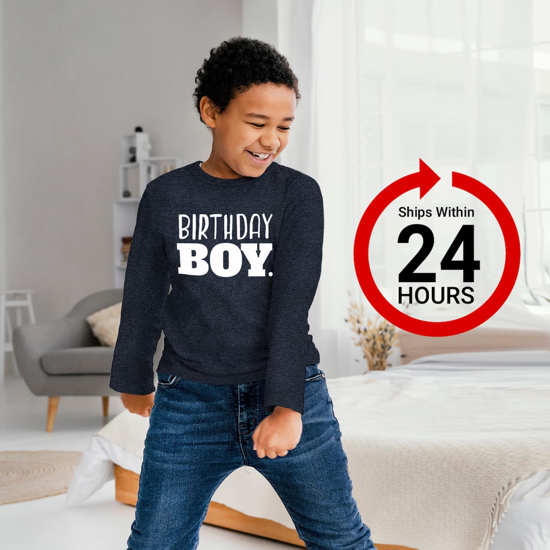 Birthday Boy Shirt Toddler Boys Outfit First Happy 2t 3t 4 Etsy