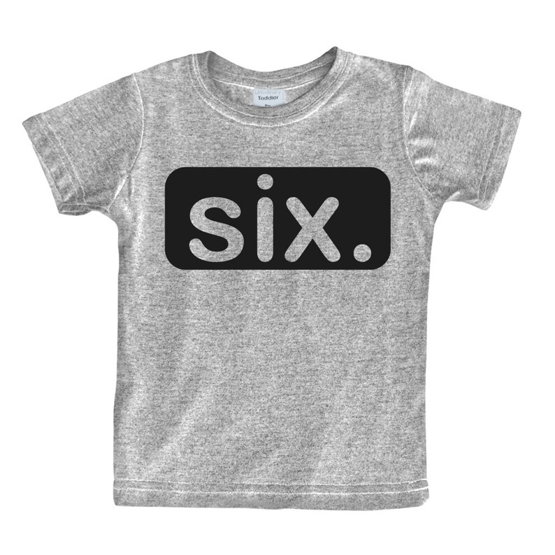 6th Birthday Shirt Boy 6 Year Old Boy Birthday Gift 6yr Six Etsy