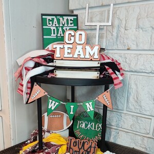 Football Tiered Tray Set