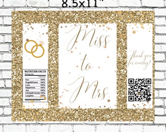 Sac à puces de douche nuptiale