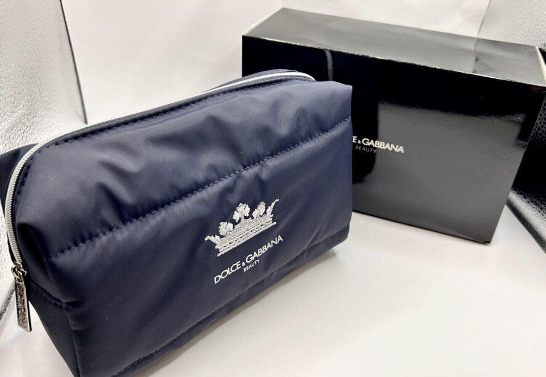 Dolce Gabbana Beauty Travel Case Toiletry Pouch Dopp Cosmetic Bag Etsy
