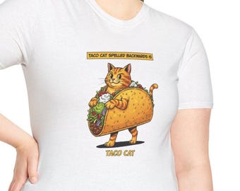 TACO CAT T-Shirt / Tshirt / Tee Shirt