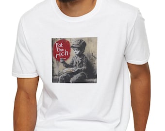Camiseta unisex Eat The Rich / remera / remera / anticapitalismo