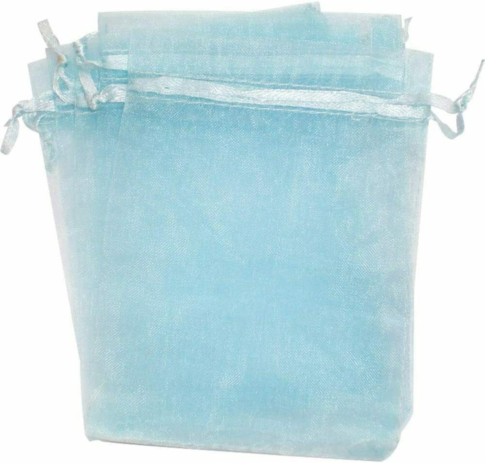 Baby Blue Organza Gift Bags by Organicguru 10 sizes Luxury Etsy.de