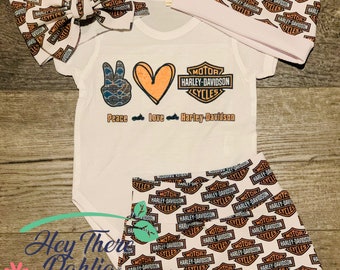 harley davidson infant clothes