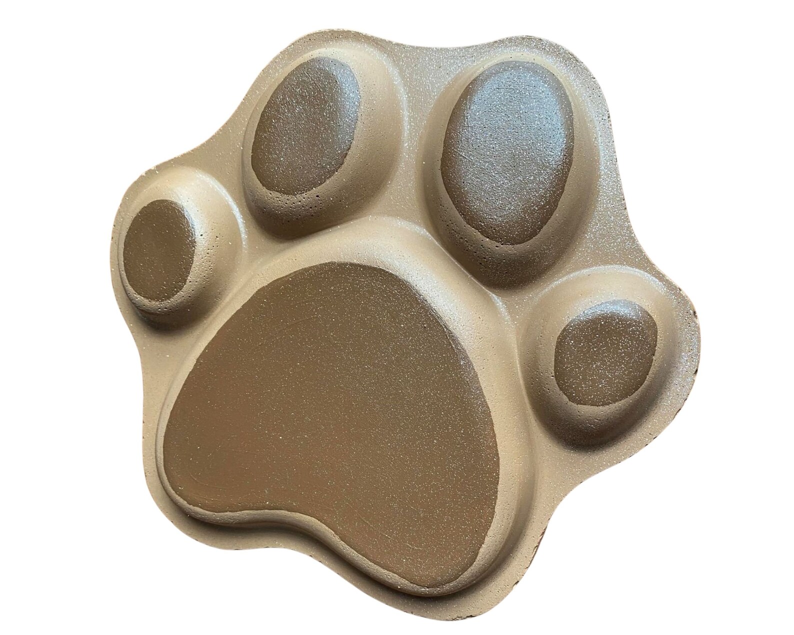 Paw Print Garden Stonestepping Stonepaw Print Stepping Etsy