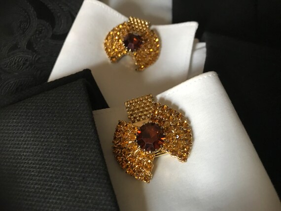 Vintage Cufflinks, Hollywood Red Carpet Statement… - image 5