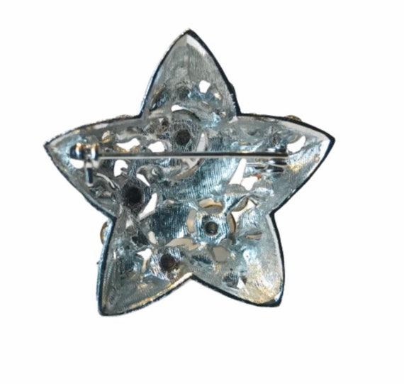 Rock Star Pin Vintage 1980s Bling Great Lapel Pin… - image 2