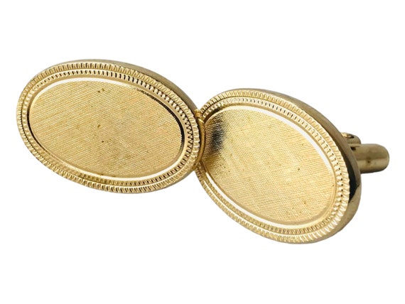 Mid Century Classic Vintage Cufflinks and Tie Pin… - image 2