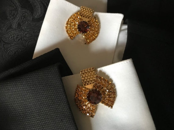 Vintage Cufflinks, Hollywood Red Carpet Statement… - image 7