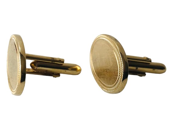 Mid Century Classic Vintage Cufflinks and Tie Pin… - image 3