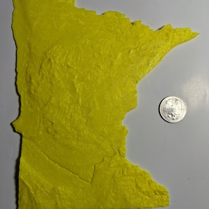 Carte topographique du Minnesota