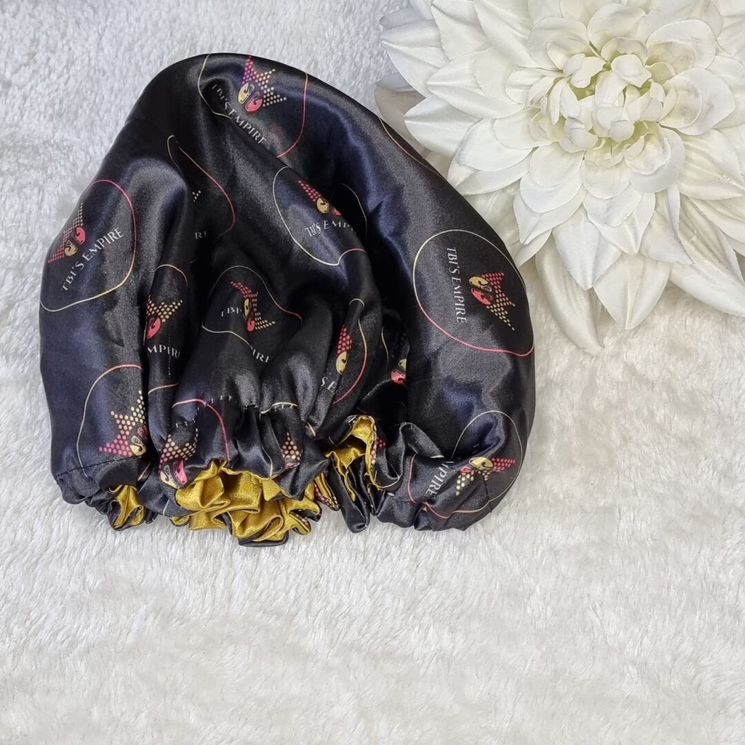 Bonnet De Nuit Réversible OLESILK - Soie Intérieure/Coton Extérieur - Unisexe Réglable