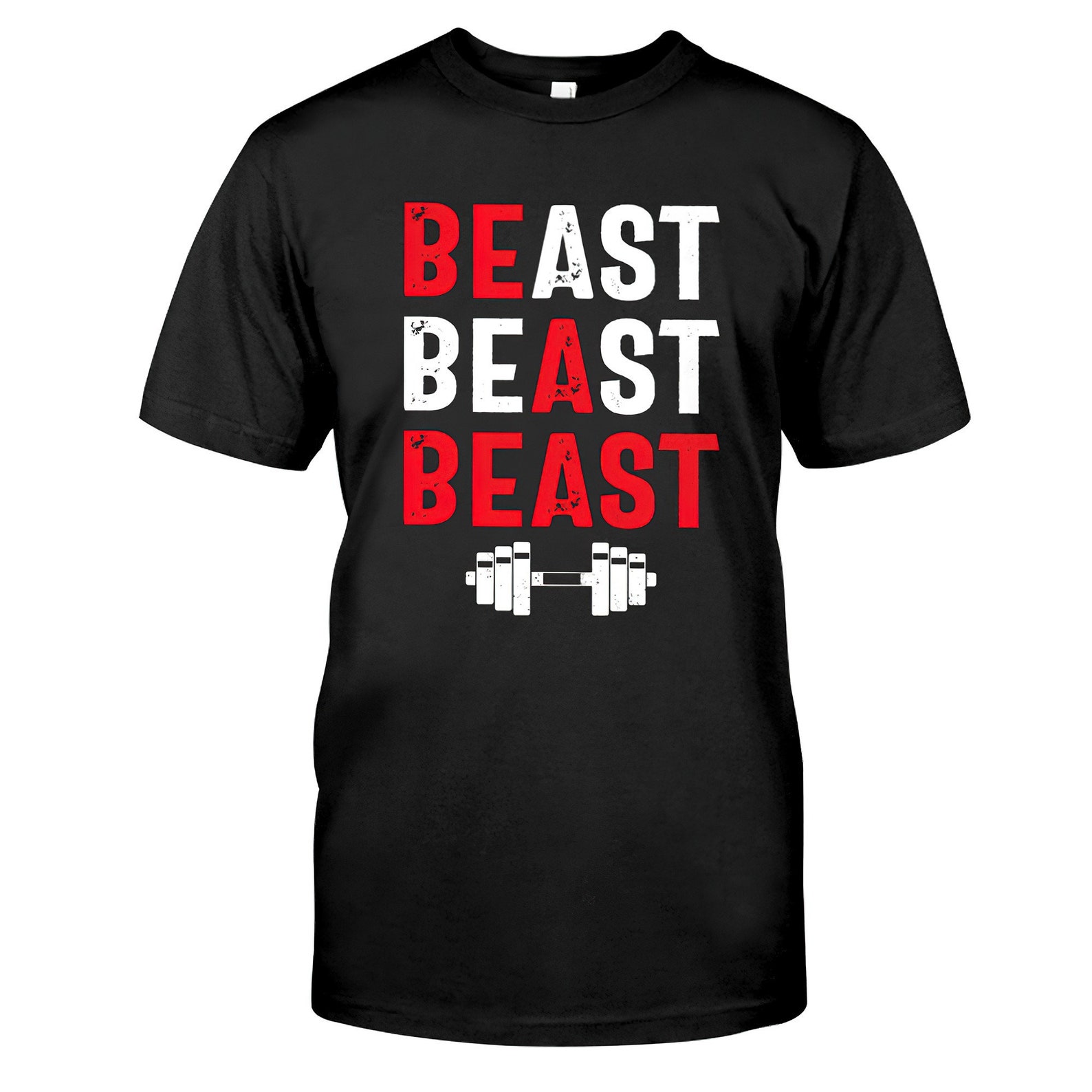 Beast T-shirt Workout Shirt Gym Shirt Fitness T-Shirt | Etsy