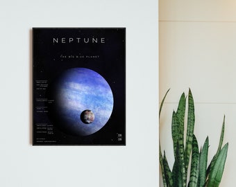 Digital Neptune Poster