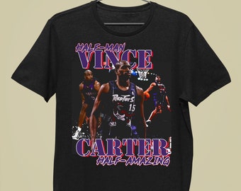 bestickt Vince Carter Trikot Material Basketball Herren Damen Jersey Swingman S YHIU Tank-Top farbe Vintage atmungsaktiv Raptors 15