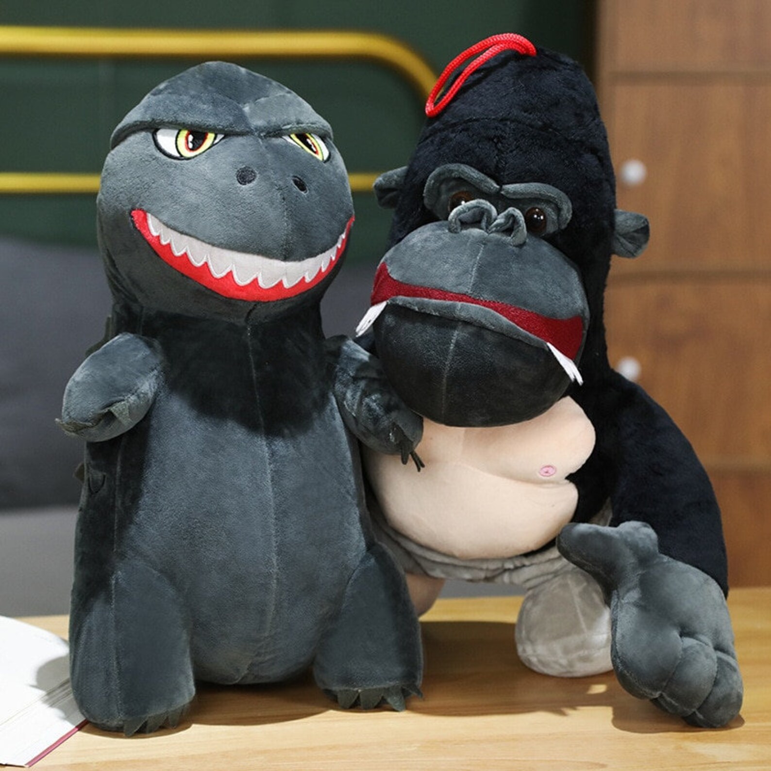 Version of God Doll Kong Plush Toy King of Monsters Doll Gift Etsy