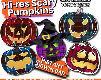 Halloween Pumpkin PNG Spooky Ghost Plaid Pumpkin Shirt Sublimation Cute Autumn PNG sublimation design Fall PNG transfer Png for shirts