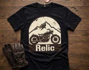 Outdoor Motorcycle Shirt Motorcycle Apparel Motorcycle Bike Graphic Tee, Garage Wear Gift For Men, Retro  Motorcycle T-Shirt  Comfort Colors