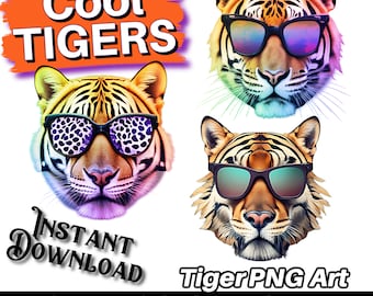 Tiger PNG Football Tiger Football PNG Football Tiger Shirt PNG Sunglasses png gift for her gift for him Png files for shirts Tiger shirt png