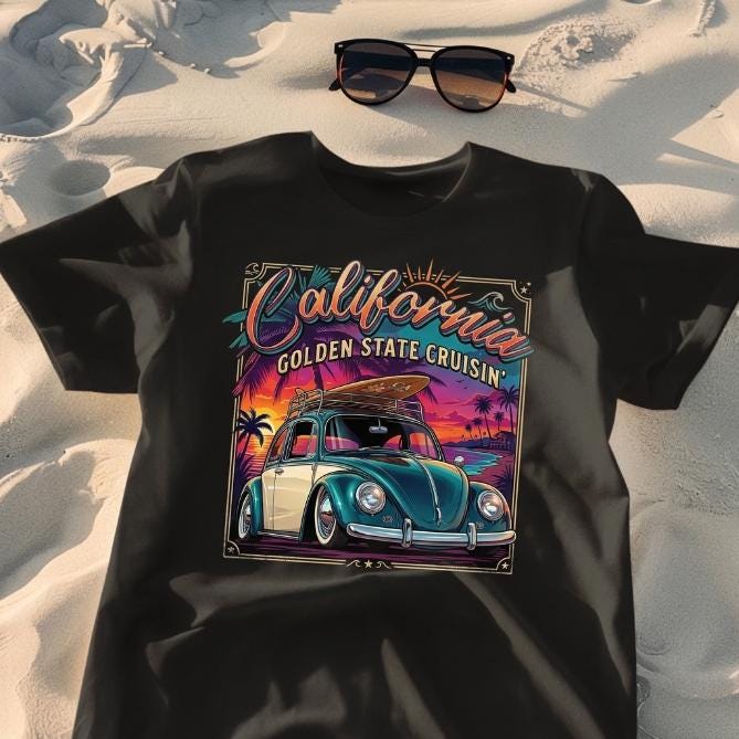 Vw Beetle T Shirt - Etsy