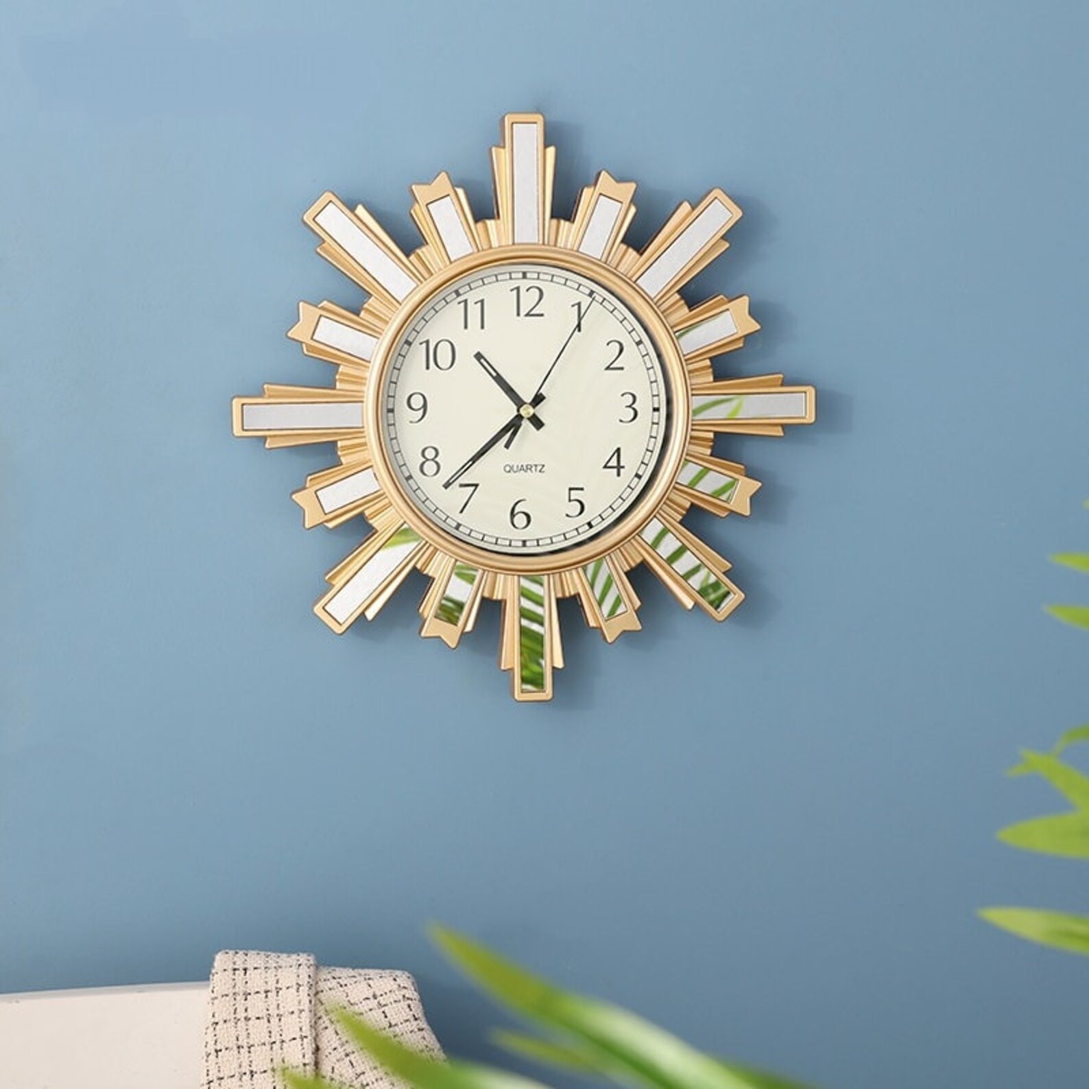 Nordic Wall Clock For Living Room Bedroom Etsy