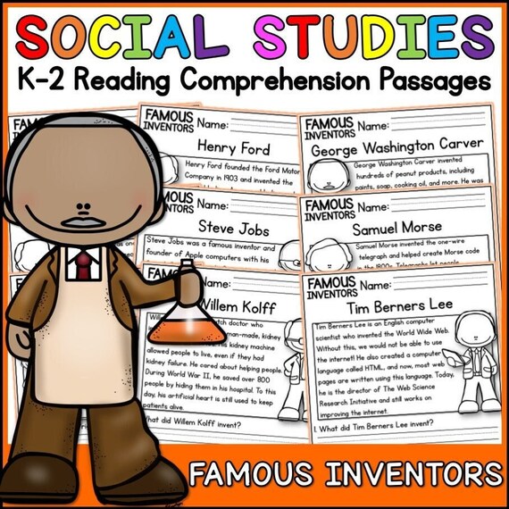 Henry Ford Mini Book - Famous Inventor Activity