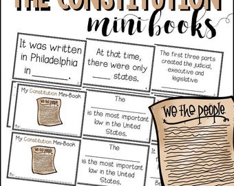 Constitution Reading Comprehension Worksheets | Constitution Activities for Kids, U.S. Constitution Worksheets & Civics Activities