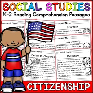Bürgerschafts-Aktivitäten für Kinder, gute Arbeitsblätter zur Bürgerschaft, Gesellschaftskunde-Kindergarten, 2.Klasse, Gemeinschaft und Bürgerschaft