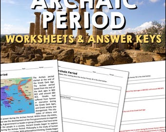 Classical Period Ancient Greek History Reading Passages Worksheets and ...