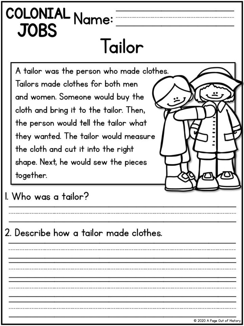 K2 Social Studies Reading Comprehension Passages Bundle Homeschool Curriculum Social Studies